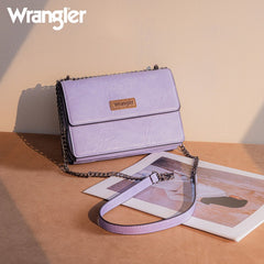Wrangler Vintage Flap Crossbody Purse