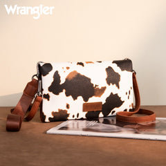 Wrangler Leather Printed Wristlet