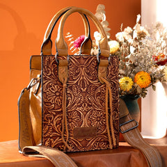 Wrangler Embossed Top Handle Crossbody