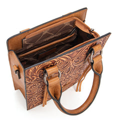 Wrangler Embossed Top Handle Crossbody