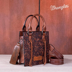 Wrangler Embossed Top Handle Crossbody