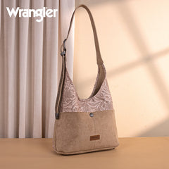 Wrangler Vintage Floral Printed Hobo Bag