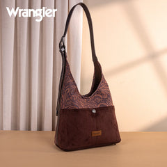 Wrangler Vintage Floral Printed Hobo Bag