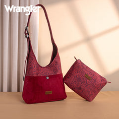 Wrangler Vintage Floral Printed Hobo Bag