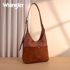 Wrangler Vintage Floral Printed Hobo Bag