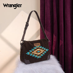 Wrangler Sherpa Aztec Sherpa Hobo Bag