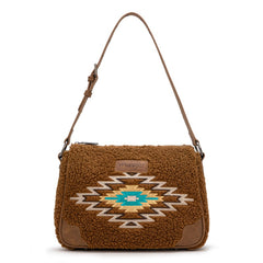 Wrangler Sherpa Aztec Sherpa Hobo Bag