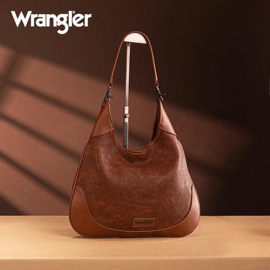 Wrangler Vintage Vegan Leather Hobo Bag