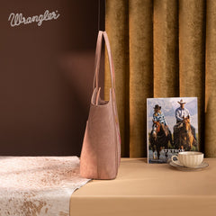 Wrangler Aztec Embroidered Tote Bag