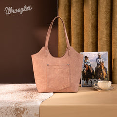 Wrangler Aztec Embroidered Tote Bag
