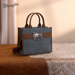 Wrangler Southwestern Feature Buckle Tote Bag