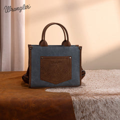 Wrangler Southwestern Feature Buckle Tote Bag