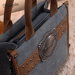 Wrangler Southwestern Feature Buckle Tote Bag