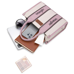 Wrangle Color Block Tote Bag