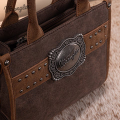 Wrangler Southwestern Feature Buckle Tote Bag
