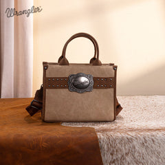 Wrangler Southwestern Feature Buckle Tote Bag