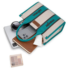 Wrangle Color Block Tote Bag