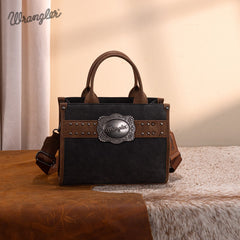 Wrangler Southwestern Feature Buckle Tote Bag