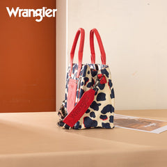 Wrangler All-over Leopard Print Tote Bag