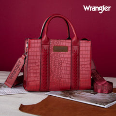Wrangler Leopard Print Concealed Carry Tote