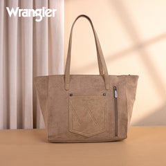 Wrangler Vintage Floral Printed Large Tote Bag