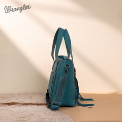 Wrangler Tooled Fringe Concealed Carry Purse