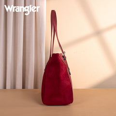 Wrangler Vintage Floral Printed Large Tote Bag