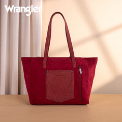 Wrangler Vintage Floral Printed Large Tote Bag