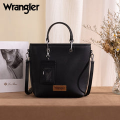 Wrangler Top Handle Tote Bag Detachable Key Ring Card Holder