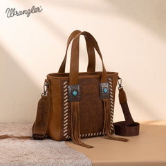 Wrangler Tooled Fringe Concealed Carry Purse