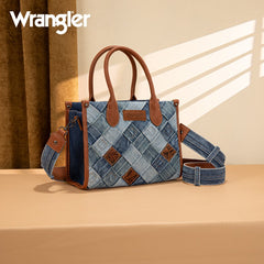 Wrangler Woven Denim Concealed Carry Tote Set