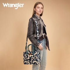 Wrangler All-over Leopard Print Tote Bag