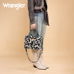 Wrangler All-over Leopard Print Tote Bag