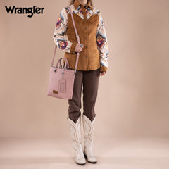 Wrangler Top Handle Tote Bag Detachable Key Ring Card Holder
