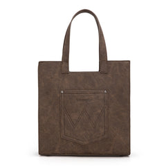 Wrangler Western All-over Leopard Print Tote Bag