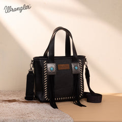 Wrangler Tooled Fringe Concealed Carry Purse