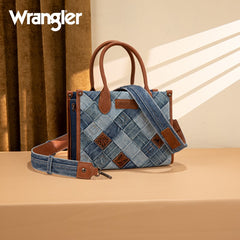Wrangler Woven Denim Concealed Carry Tote Set