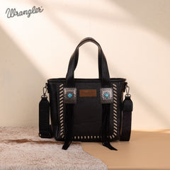 Wrangler Tooled Fringe Concealed Carry Purse
