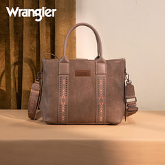Wrangler Carry-All Aztec Expandable Crossbody Tote