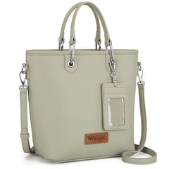 Wrangler Top Handle Tote Bag Detachable Key Ring Card Holder