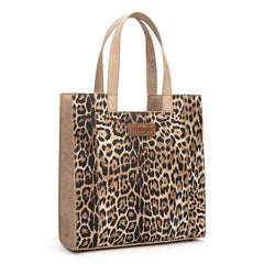 Wrangler Western All-over Leopard Print Tote Bag