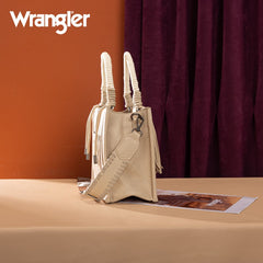 Wrangler CowPrint Rope Handle Tote Bag