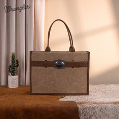 Wrangler Buckle Concealed Carry Large Tote