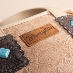 Wrangler Tooled Fringe Concealed Carry Purse