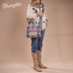 Wrangler Aztec Concealed Carry Canvas Tote