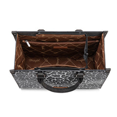 Wrangler Western All-over Leopard Print Wide Tote Bag