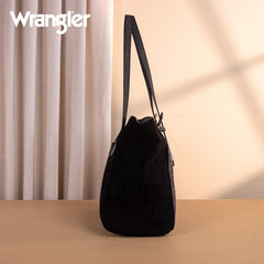 Wrangler Vintage Floral Printed Large Tote Bag