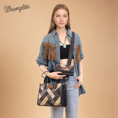 Wrangler Woven Denim Concealed Carry Tote Set