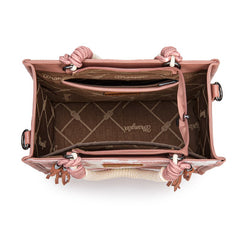 Wrangler CowPrint Rope Handle Tote Bag