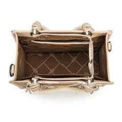 Wrangler CowPrint Rope Handle Tote Bag